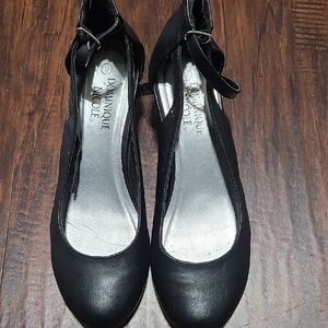 Dominique Black Heels for Women